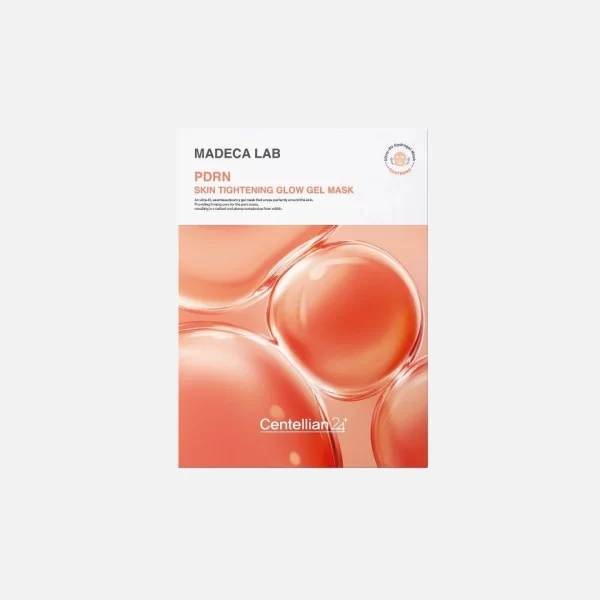 Centellian 24 Madeca Lab Skin Tightening Glow Gel Mask frente del empaque
