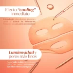 Mascarilla reafirmante Skin Tightening Glow textura gel Aplicación Centellian 24 Skin Tightening Glow Gel Mask
