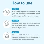 Aplicación Centellian 24 Hyal Waterfull Glow Gel Mask